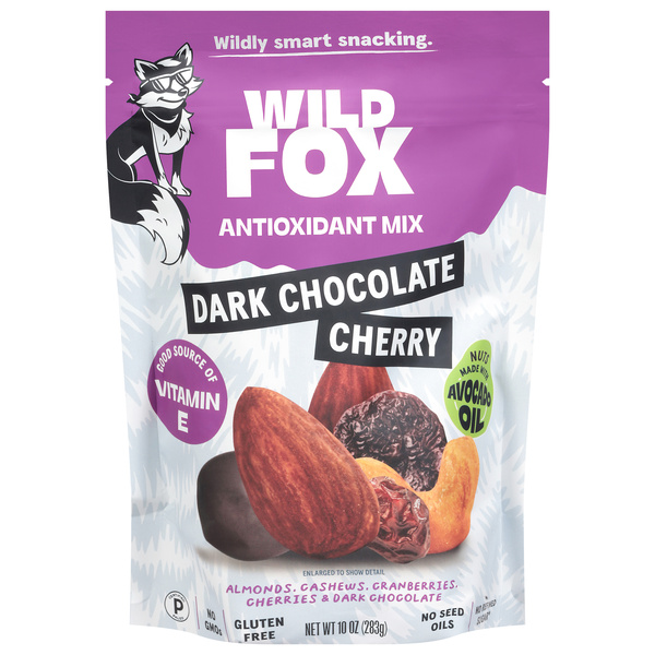 Wild Fox Dark Chocolate Cherry Antioxidant Mix 10 oz | Hy-Vee