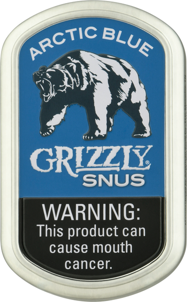 tobacco grizzly Grizzly Snus Tobacco, Arctic Blue