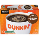 Dunkin' Donuts Original Blend K-Cup 10 Count