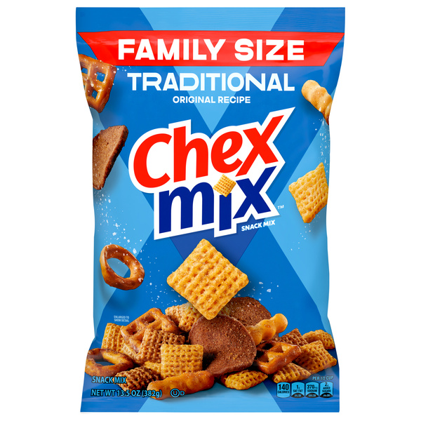 Chex Mix Traditional Original Recipe Snack Mix, Snacks, Family