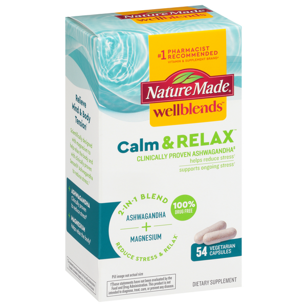 nature made calm and relax capsules stores