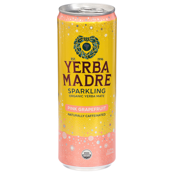Guayaki Yerba Mate Sparkling Grapefruit Ginger | Hy-Vee Aisles
