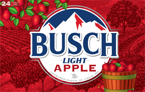Busch Light Apple Beer 24Pk  Hy-Vee Aisles Online Grocery Shopping