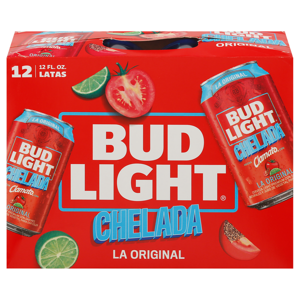 Bud Light Chelada 12Pk | Hy-Vee Aisles Online Grocery Shopping