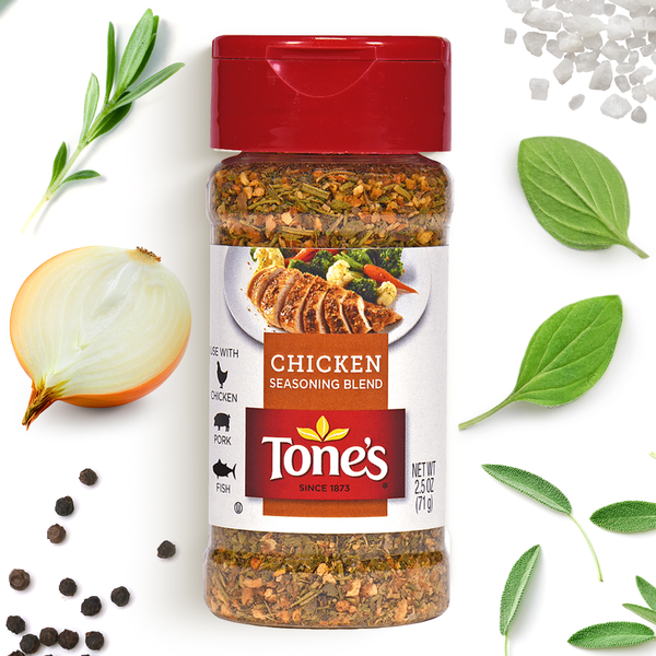 Tone's Garlic & Herb Seasoning Blend - 2.5 oz