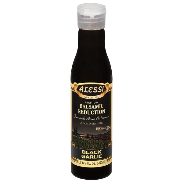 Alessi Premium Black Garlic Balsamic Reduction | Hy-Vee Aisles