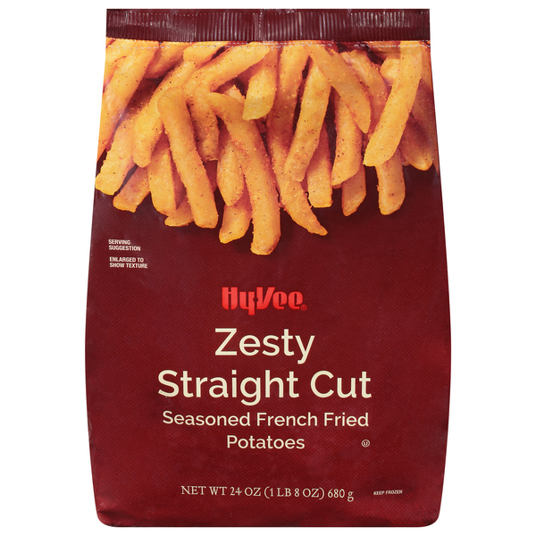 Hy-Vee Zesty Straight Cut Seasoned French Fried Potatoes | Hy-Vee