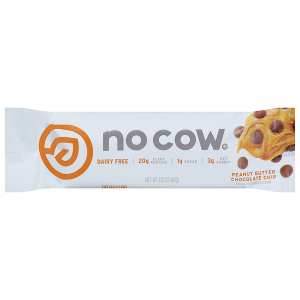 No Cow Peanut Butter Chocolate Chip Protein Bar | Hy-Vee Aisles Online  Grocery Shopping