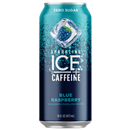 Sparkling Ice +Caffeine, Blue Raspberry Flavored Sparkling Water with Caffeine, Zero Sugar