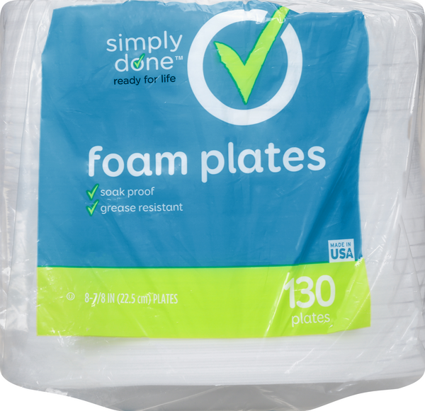 Foam Plates 25ct - Sunshine Supermarkets