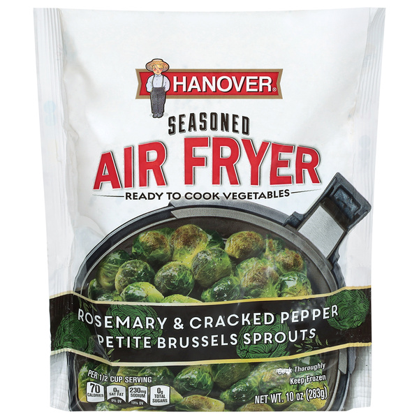 Hanover Air Fryer, Rosemary & Cracked Pepper Petite Brussels