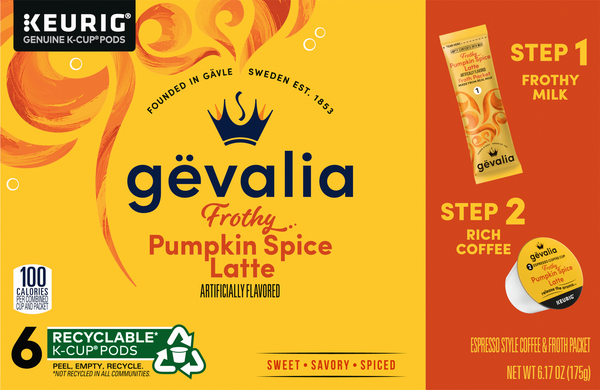 Gevalia froth outlet packets