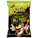 Cheetos Crunchy Cheese Flavored Snacks Flamin' Hot Dill Pickle
