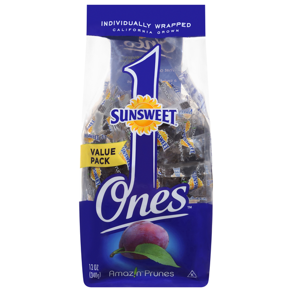 Sunsweet Ones Amazin Prunes Value Pack 12 oz | Hy-Vee Aisles