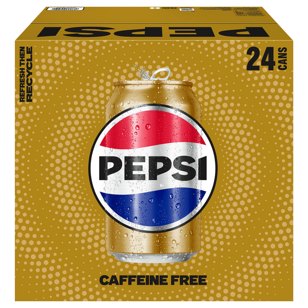 Pepsi Caffeine Free 24 Pack | Hy-Vee Aisles Online Grocery Shopping