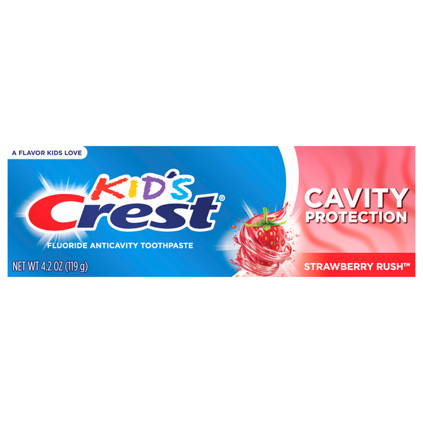 crest strawberry rush toothpaste