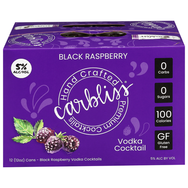 Carbliss Black Raspberry 12Pk | Hy-Vee Aisles Online Grocery Shopping