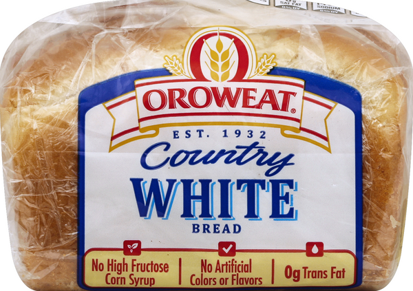 Oroweat Country Style White Bread 24 oz | Hy-Vee Aisles ...