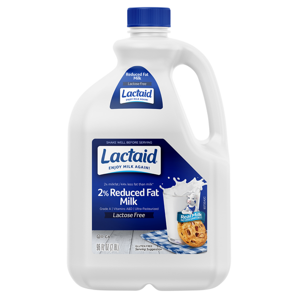 Lactaid 100% Lactose Free Reduced Fat Milk | Hy-Vee Aisles Online