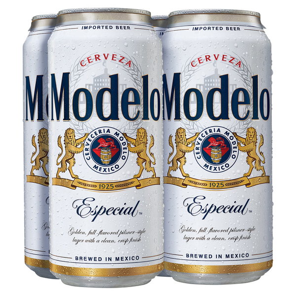 Modelo Especial Mexican Lager Beer 4 Pack | Hy-Vee Aisles Online Grocery  Shopping