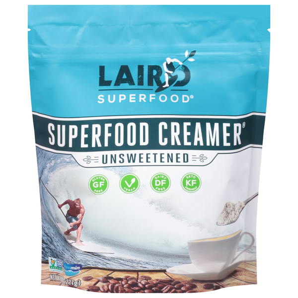 Laird Superfood Unsweetened Superfood Creamer 8 oz | Hy-Vee Aisles