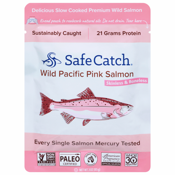 Safe Catch No Salt Added Wild Pacific Pink Salmon, Shop Online, Shopping  List, Digital Coupons