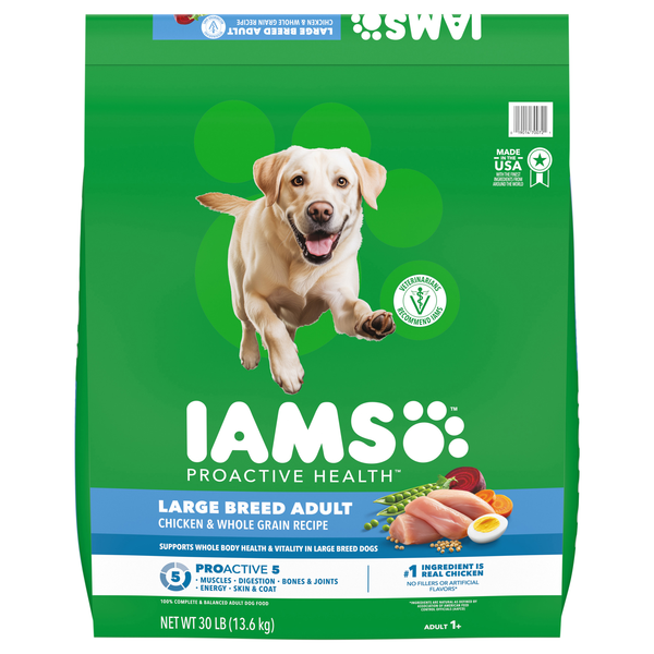 Whole Grain Iams Breed Specific Dog Food IAMS Proactive Health