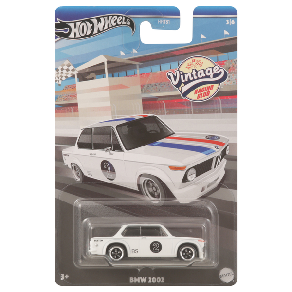Mattel Hot Wheels, Vintage Racing Club, BMW 2002, 3+ | Hy-Vee