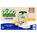 GoGo Squeez Yogurtz, Low Fat, Pineapple, 10-3 oz Pouches
