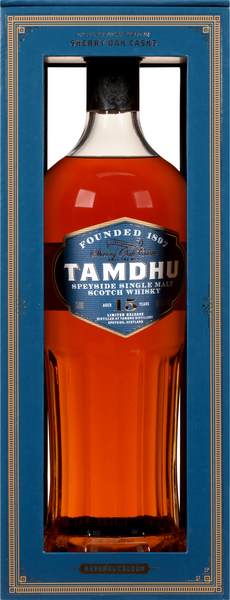Tamdhu Scotch Whisky, Speyside Single Malt, Aged 15 Years