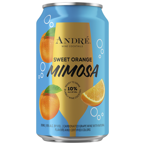 Andre Ready To Drink Sweet Orange Mimosa Sparkling Wine | Hy-Vee