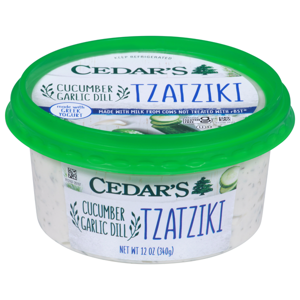 Cedar's Tzatziki, Cucumber Garlic Dill | Hy-Vee Aisles Online