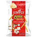 Cheetos Simply Crunchy Cheese Flavored Snacks White Cheddar