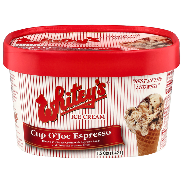 Whitey's Ice Cream Cup O' Joe Espresso | Hy-Vee Aisles Online