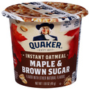 Quaker Maple & Brown Sugar Instant Oatmeal