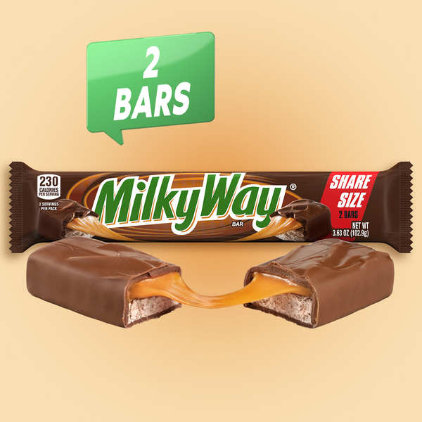 Milky Way Milky Way Candy Milk Chocolate Candy Bar | Hy-Vee