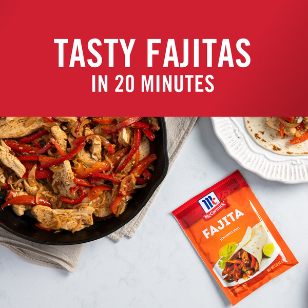 McCormick Fajita Seasoning Mix Hy-Vee Aisles Online Grocery Shopping - Main Image