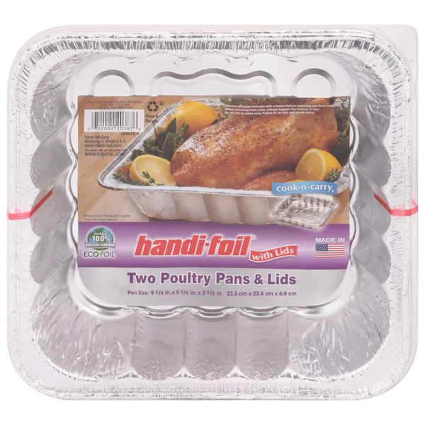 Handi Foil Eco-Foil Ultimates Roaster/Baker Pans - 3 pans