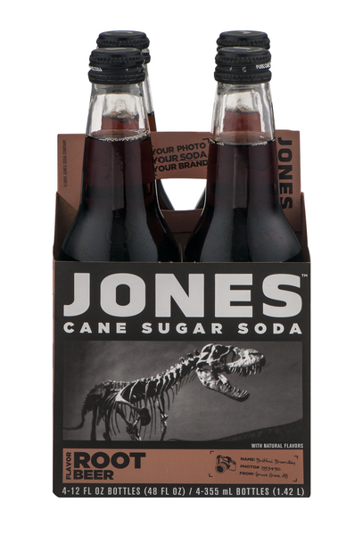 Jones Root Beer 12 oz (12 Glass bottles)