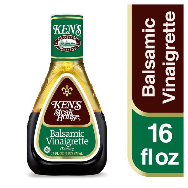 Ken's Steak House Balsamic Vinaigrette Dressing, 16 fl oz Ken's Steak House Balsamic Vinaigrette Dressing, 16 fl oz