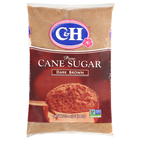 C&H Premium Pure Cane Dark Brown Sugar | Hy-Vee Aisles Online Grocery ...