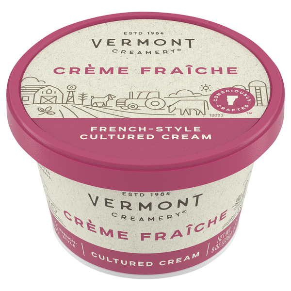 Vermont Creamery Creme Fraiche French-Style Cultured Cream | Hy