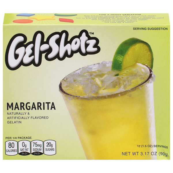 スーパージェクション　Gel Starter 200ml　新品未開封 Gel-Shotz Margarita Gelatin 3.17 oz | Hy-Vee Aisles Online Grocery