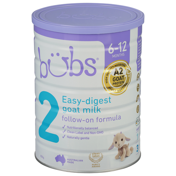 ミルク bubs Easy-digest goat milk 1 Bubs® Easy-digest Goat Milk Infant Formula Stage 1 – Bubs Australia