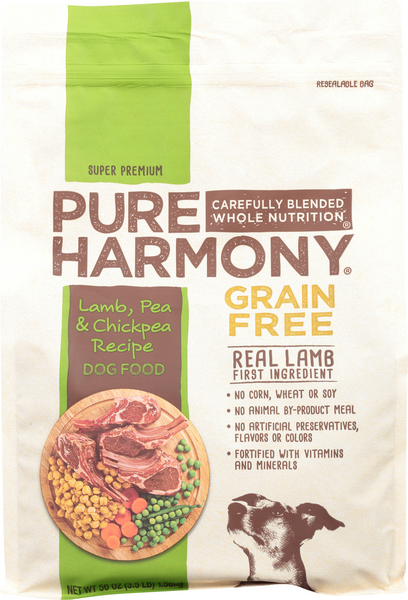 Pure Harmony Super Premium Chicken, Barley & Pea Recipe Dog Food