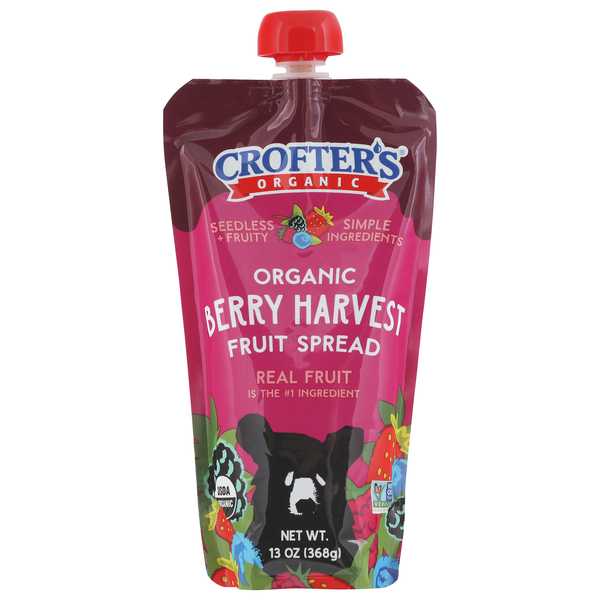 Crofter's Organic Berry Harvest Fruit Spread 13 oz | Hy-Vee Aisles ...