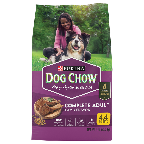 Purina Dog Chow Dog Food, Lamb Flavor, Complete Adult | Hy-Vee