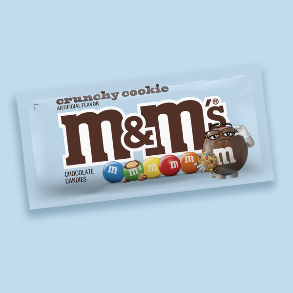 M&M'S New Crunchy Cookie Milk Chocolate Single Size Candy | Hy-Vee