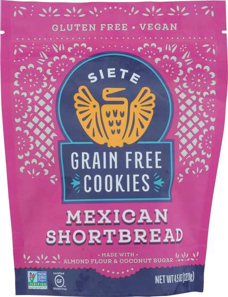 Siete Grain Free Mexican Chocolate Cookies, 4.5 oz