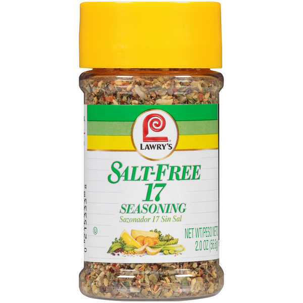 Lawry's Salt Free 17 Seasoning, 2 oz 